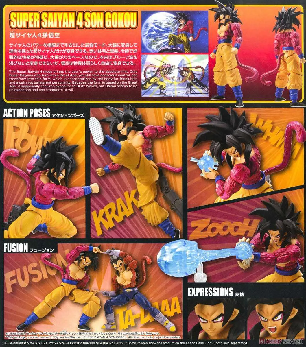 Bandai Figure-rise Standard Super Saiyan 4 Son Goku (Plastic model)