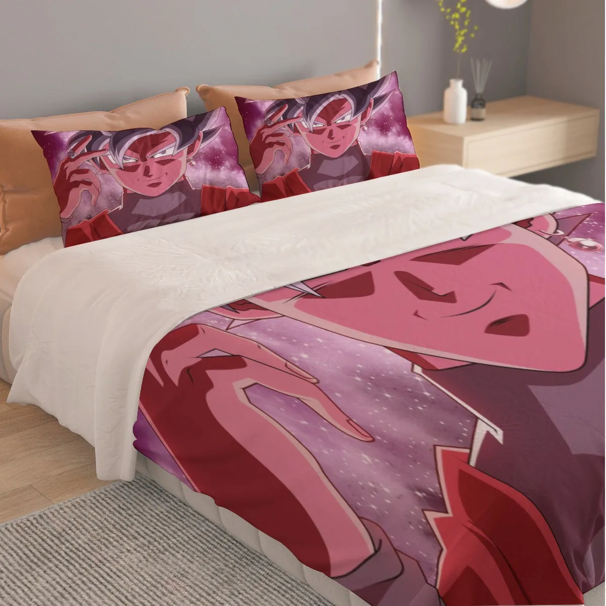 Black Goku Dragon Ball Super Bed Set