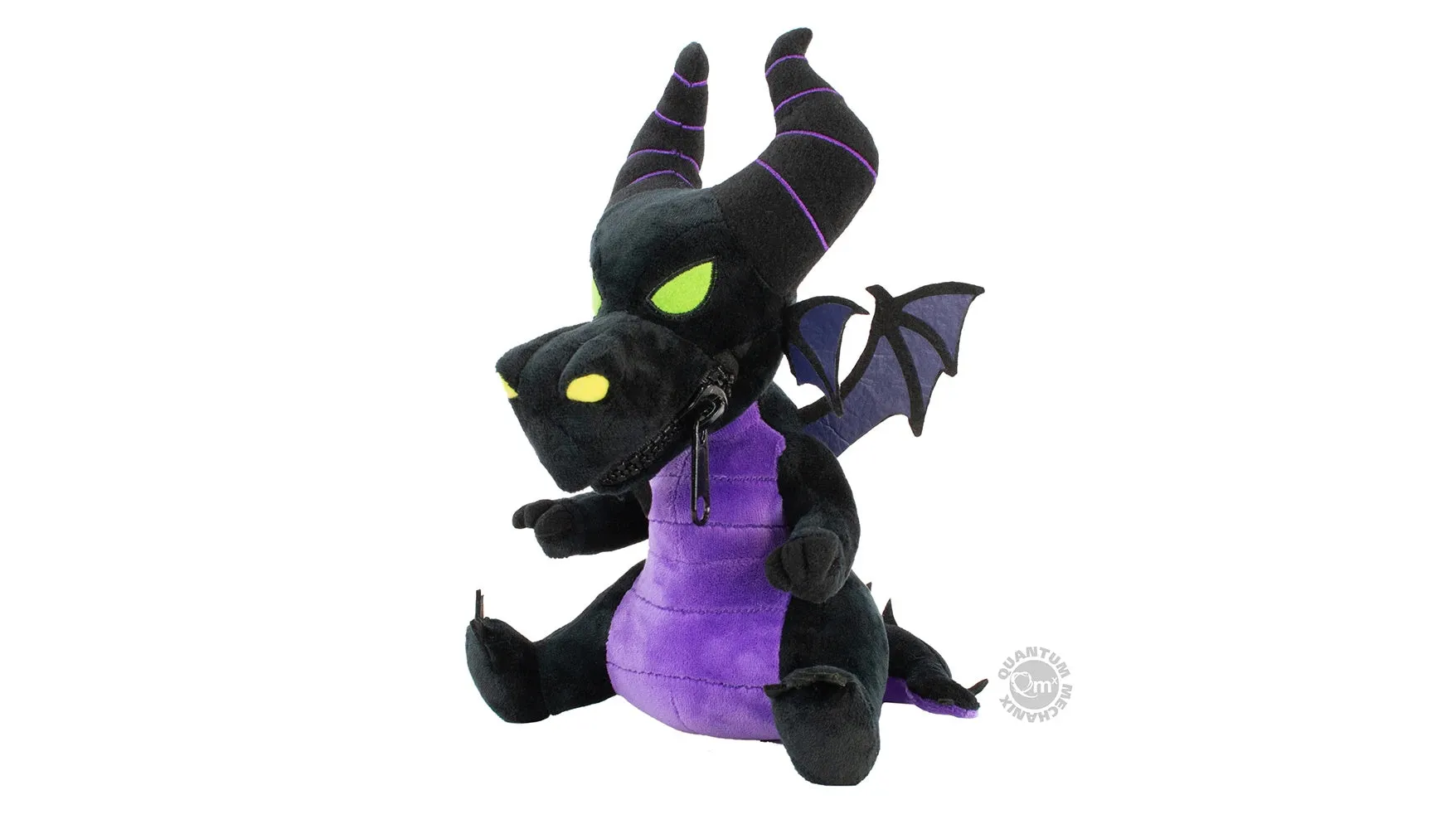 Disney Maleficent Zippermouth Plush Figure, 9"