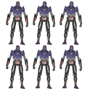 NECA Teenage Mutant Ninja Turtles Last Ronin Foot Bot ARMY BUILDER SET OF 6