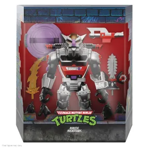 Super7 Ultimates - Teenage Mutant Ninja Turtles (Wave 8) - Robot Rocksteady Action Figure LOW STOCK